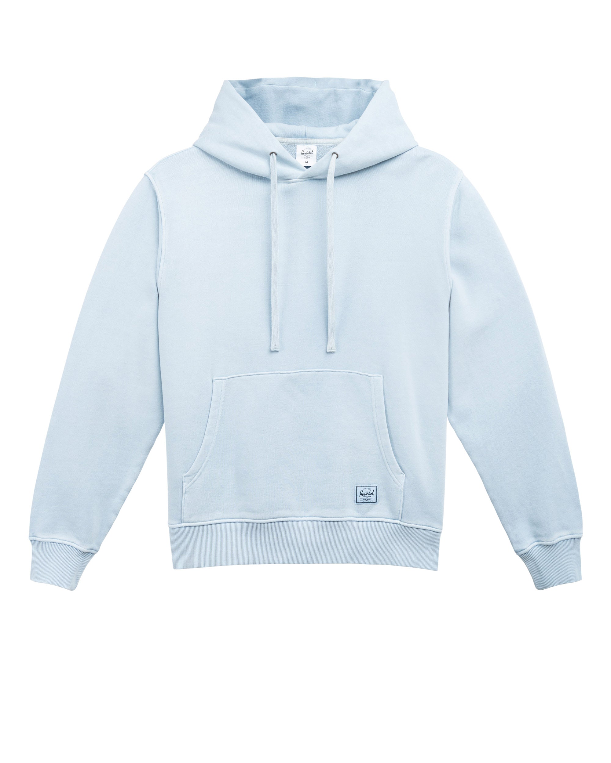 Herschel Pigment | Basklı Pamuk Erkek Kapuşonlu Sweatshirt